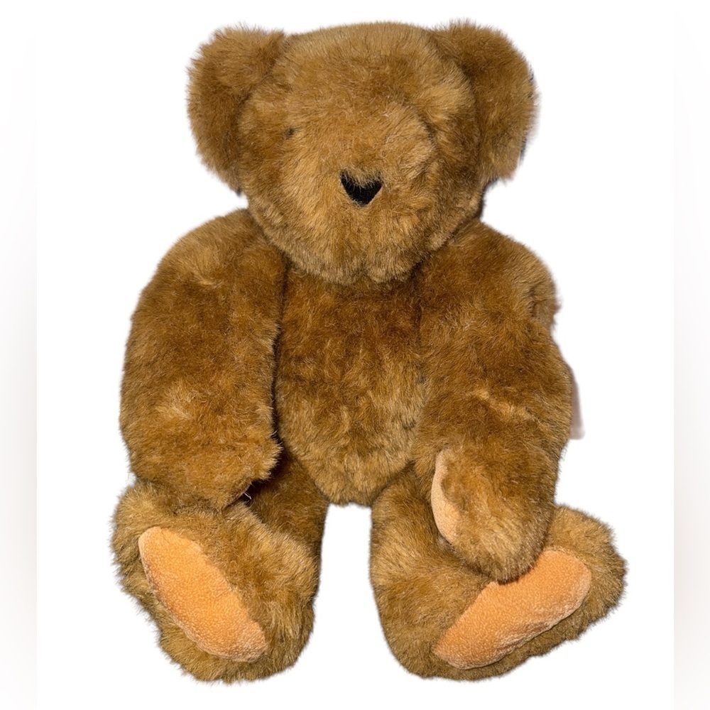 🧸 Vintage Vermont Teddy Co Love Heart Patch Plush